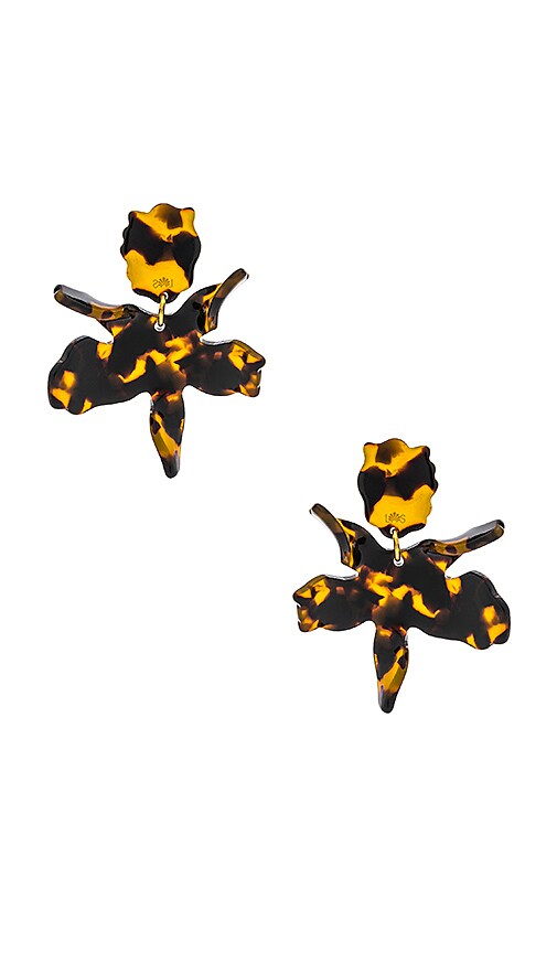 Small Paper Lily Earring