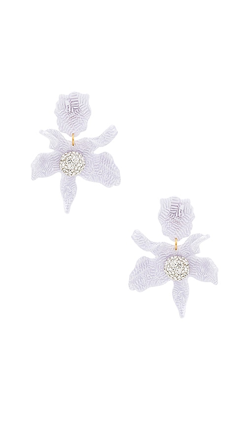 Crystal Lily Earrings
