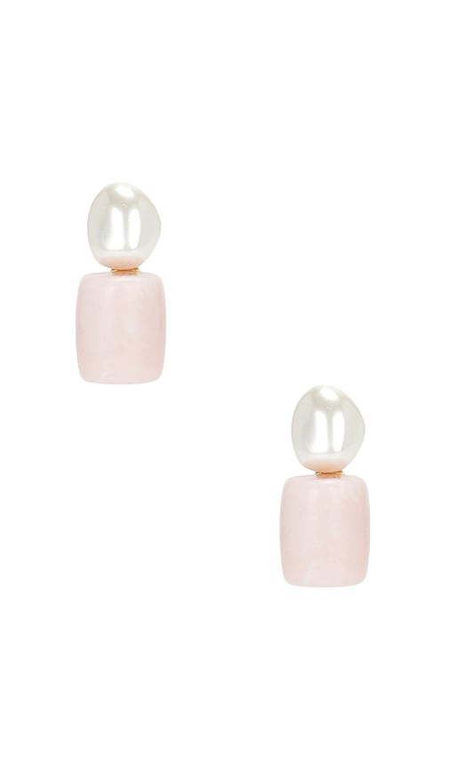  Lele Sadoughi Ohrring Pebble In Blush. 
