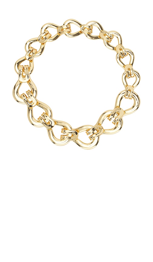 Lele Sadoughi Buckle Collar Necklace