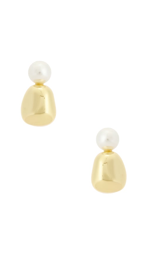 Lele Sadoughi CLOUS DOREILLES PEBBLE en Metallic Gold 134 €
