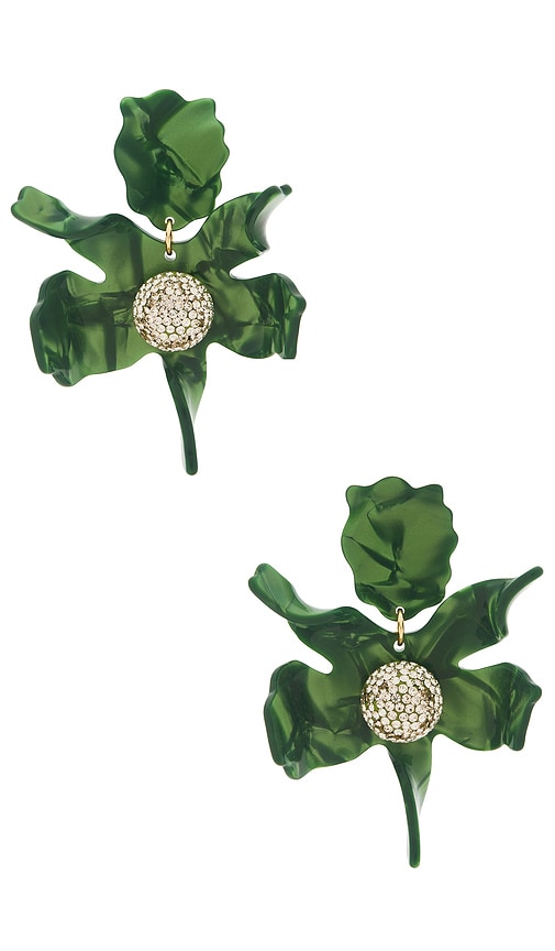 Lele Sadoughi BOUCLES DOREILLES CRYSTAL en Green 208 €
