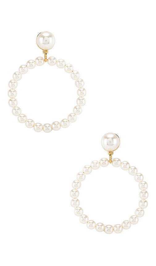 Frontal Pearl Hoop