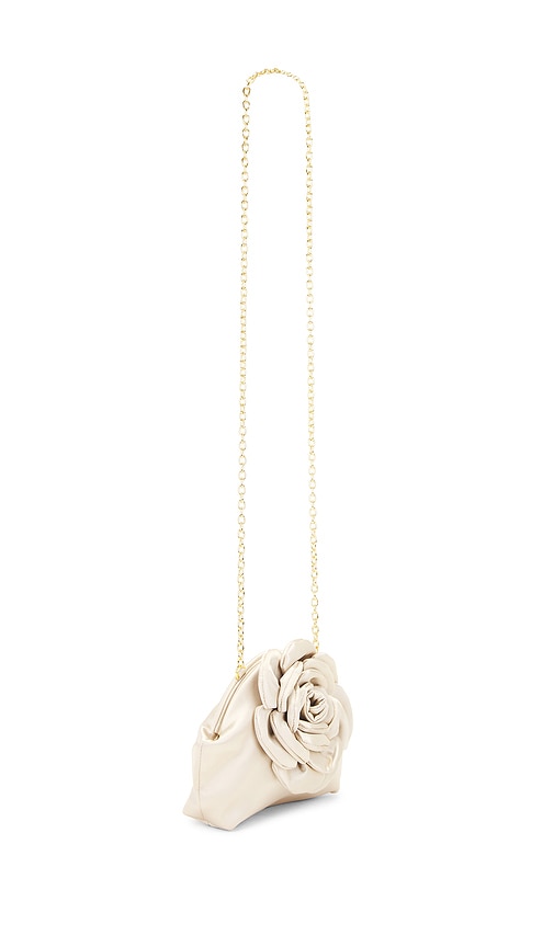  Lele Sadoughi Clutch Rosie In Ivory. 