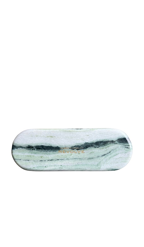  Lauren Elizabeth Boîte à Pilules En Marbre Vert Jade X Revolve X Revolve Green Jade Marble Pill Box En Green. 