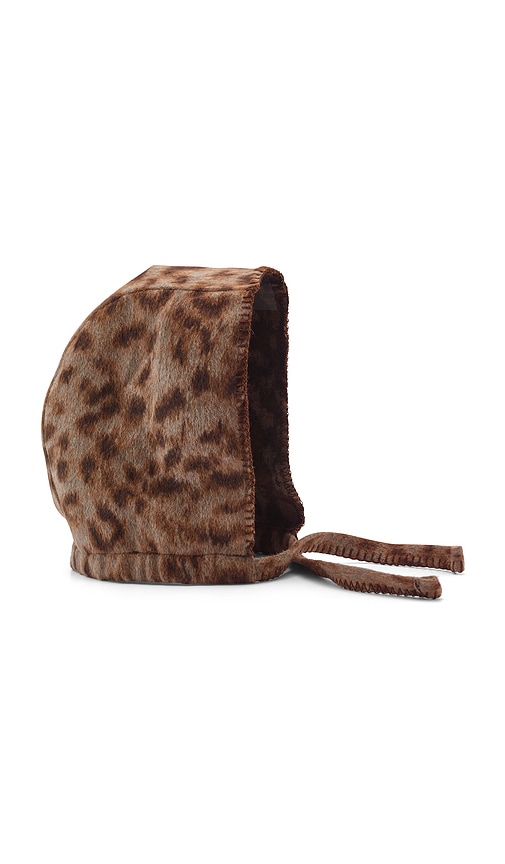 Lelet Ny Masha Wool Hood In Animal Print