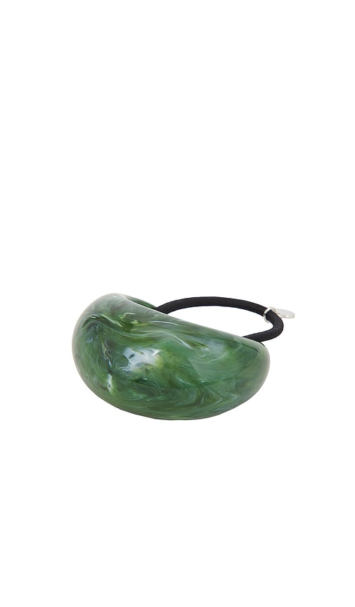 LELET NY Marble Dome Pony Cuff in Malachite