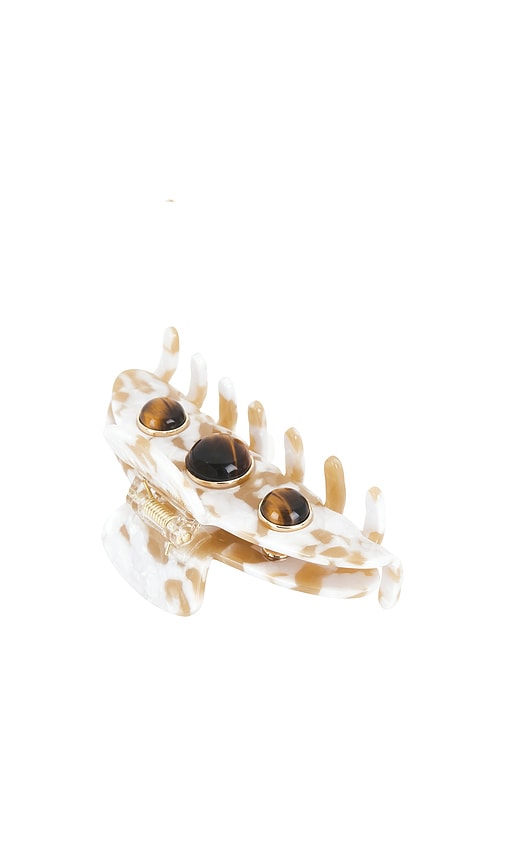  Lelet Ny Claw Clip Mit Strasssteinen Tasha In Cream. 