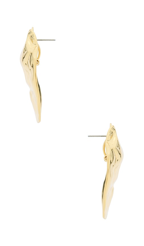 Lelet Ny Hera Hammered Earrings In Gold