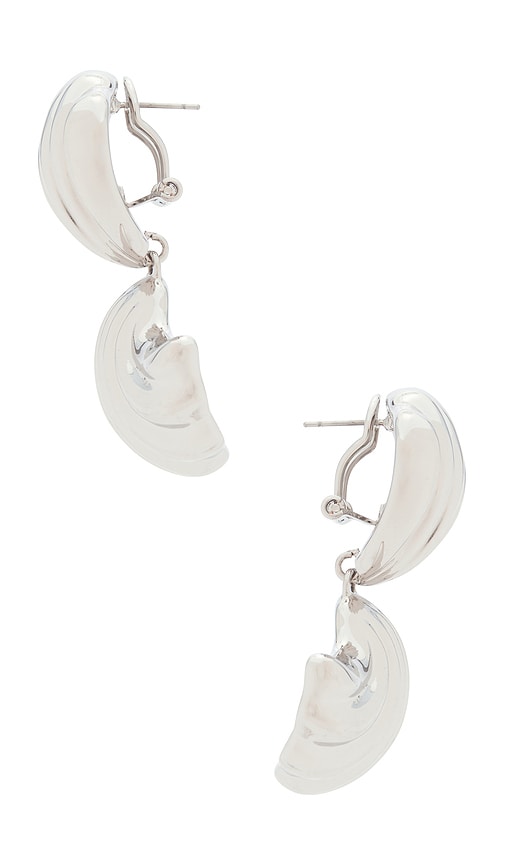  Lelet Ny Vini Drop Earrings In Metallic Silver. 