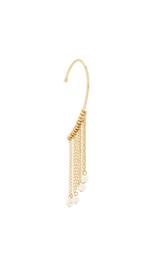 LELET NY BIJOU DOREILLES TASSEL en Metallic Gold 191$