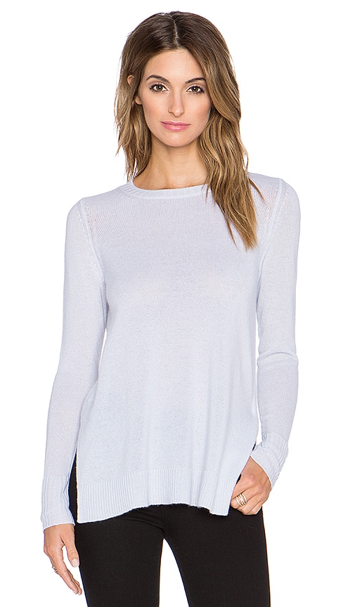 PULL RAS DE COU AVEC FENTES CÔTÉS