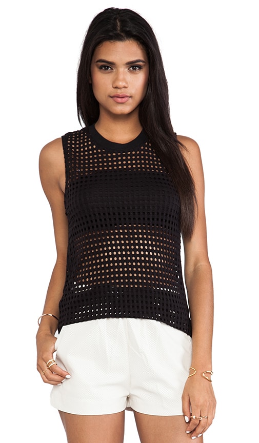 CAMISETA TIRANTES CORTE A LÁSER