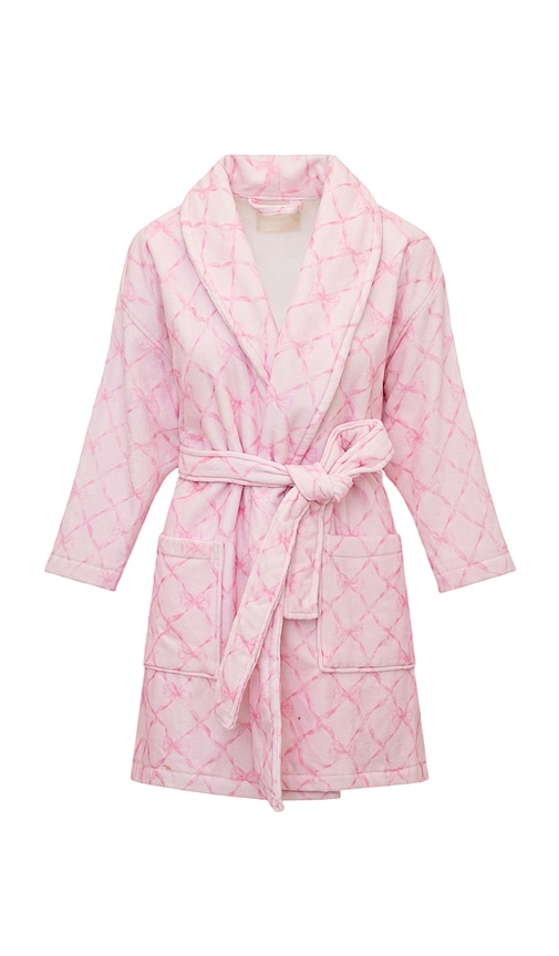 LoveShackFancy Children Robe in Pink. - size 3-5yr (also in 6-9yr)