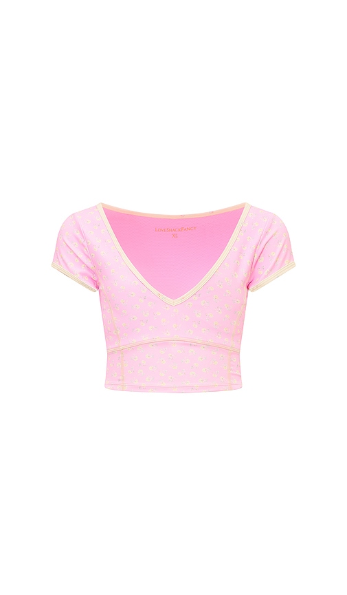 LoveShackFancy Tween Tiki Top en PinkYellow Taille S Also en M L XL1X XXL2X 140 €