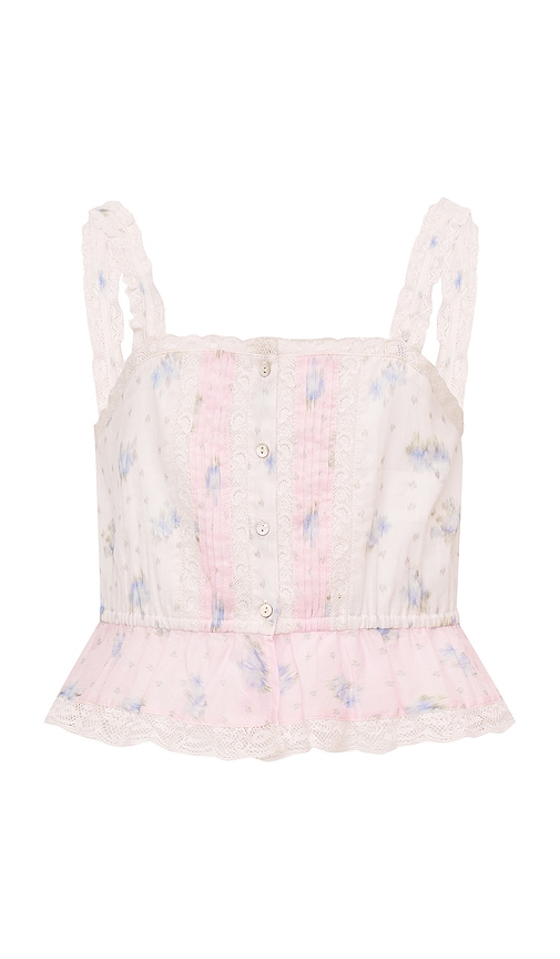LoveShackFancy Tween Jessamine Top