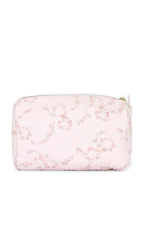 Loveshackfancy Octavia Pouch With Bow In Pink