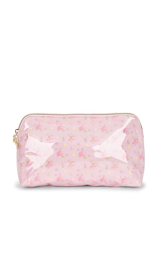 Loveshackfancy Medium Travel Pouch In Pink