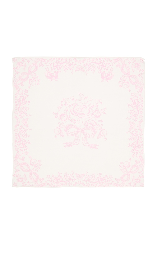  Loveshackfancy Schal Labrina In Pink. 