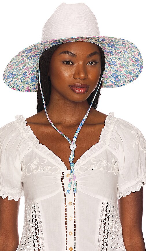 Loveshackfancy X Hurley Lifeguard Straw Hat In Sunflower  display picture 3