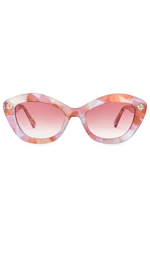 Loveshackfancy | Hessel Cat Eye Sunglasses | Peony Pink