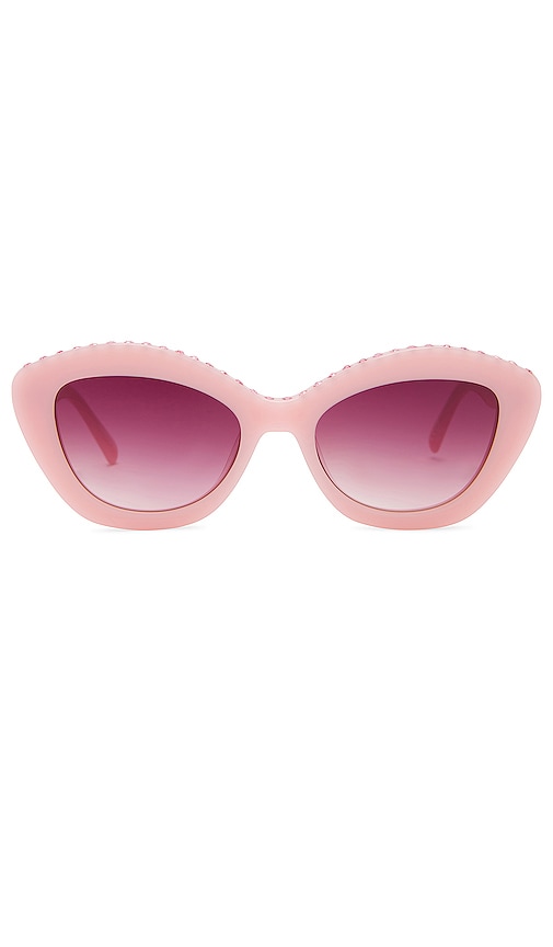 Loveshackfancy Sonnenbrille Florentina In Pink/pink Gradient