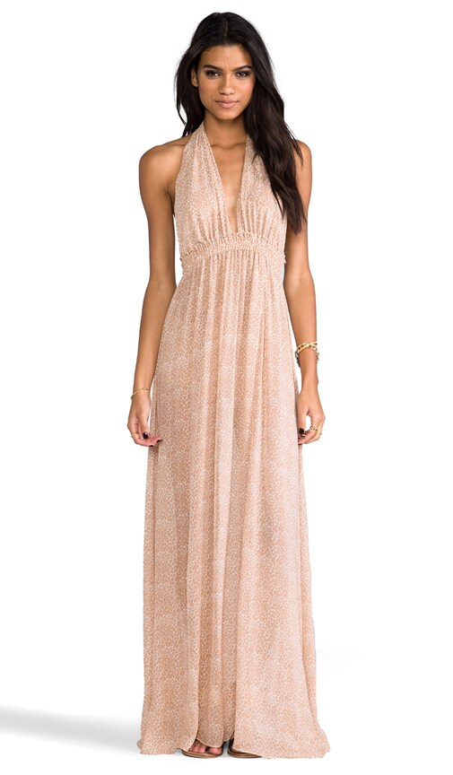 Baby Leopard Shack Slit Dress