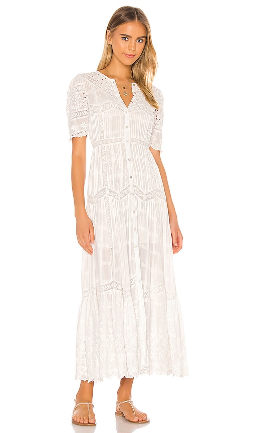 LoveShackFancy Rosita Dress in White | REVOLVE