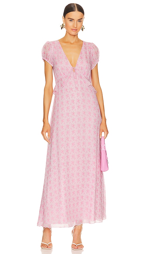 LoveShackFancy Lillian Dress in Rose Patch