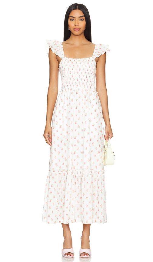 Shop Loveshackfancy Guinevere Dress In White