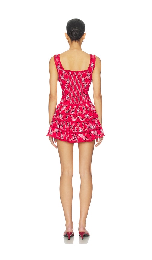  Loveshackfancy Kleid Torres In Red. Größe 4. Also In 6, 8, 10. 