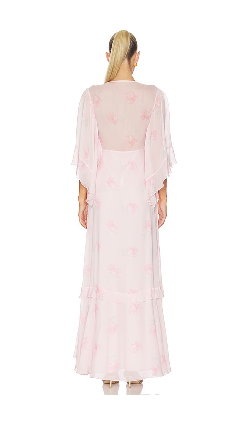  Loveshackfancy Kleid Brinley In Rose. Größe 4. Also In 00, 0, 2, 6, 8. 