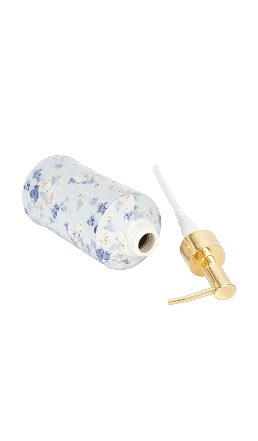  Loveshackfancy Elianna Lotion Dispenser In Baby Blue. 