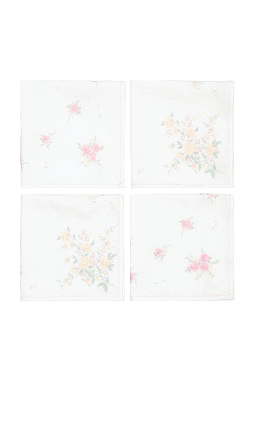 Hanky Napkin Set Set Of 4
