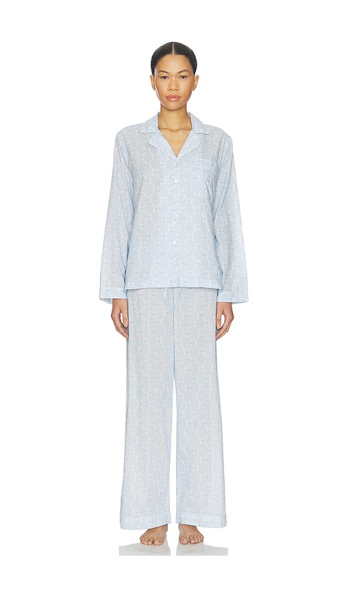 Loveshackfancy Sana Pj Set In Blue