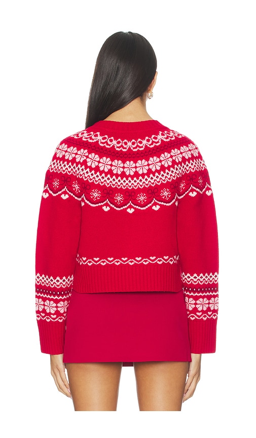  Loveshackfancy Strick Shantae In Red. Größe Xs. Also In S, M, L, Xl. 