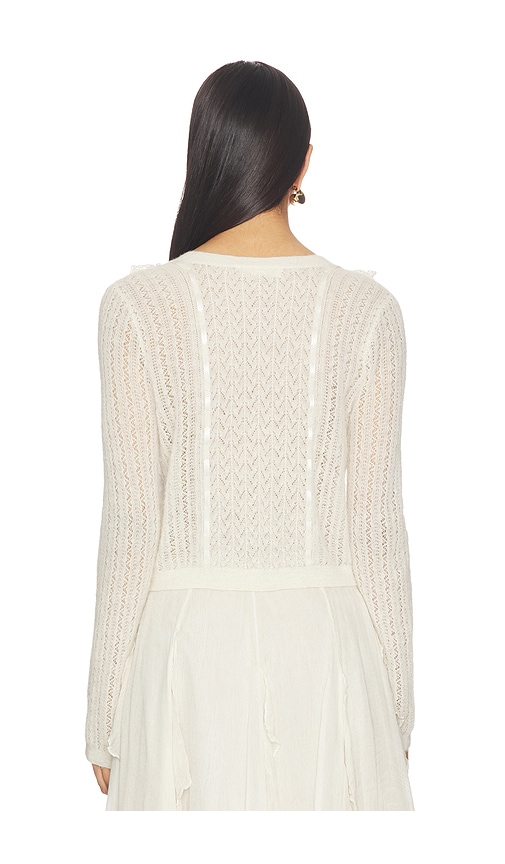  Loveshackfancy Strick Melisse In Cream. Größe S. Also In Xs, M, L. 