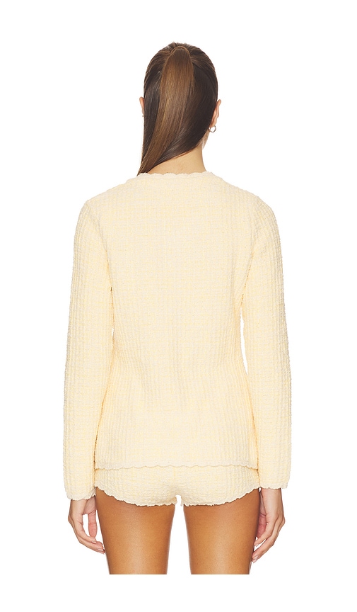  Loveshackfancy Strick Gaililee In Lemon. Größe S. Also In Xs, M, L, Xl. 