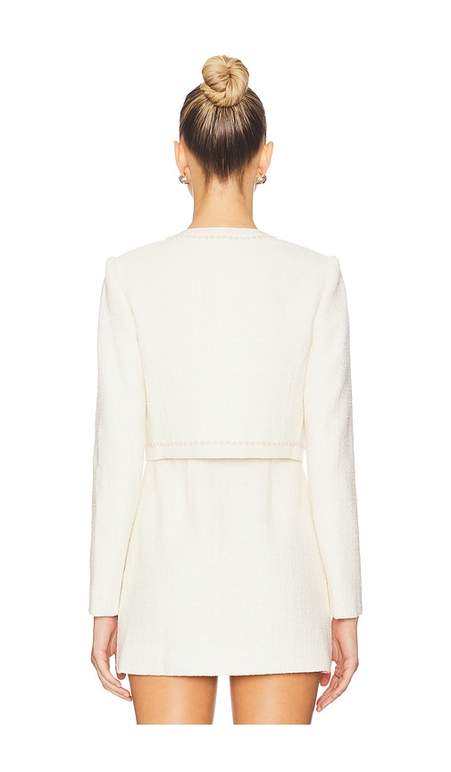  Loveshackfancy Ralphette Jacket In Cream. Size 0. Also In 2, 4. 
