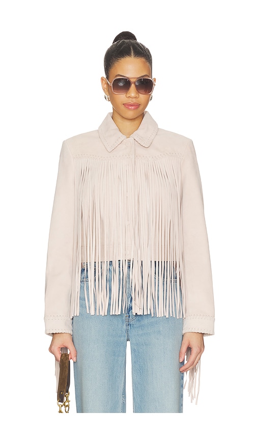  Loveshackfancy Maelis Jacket In Rose. Size S. Also In Xxs, Xs, M, L. 