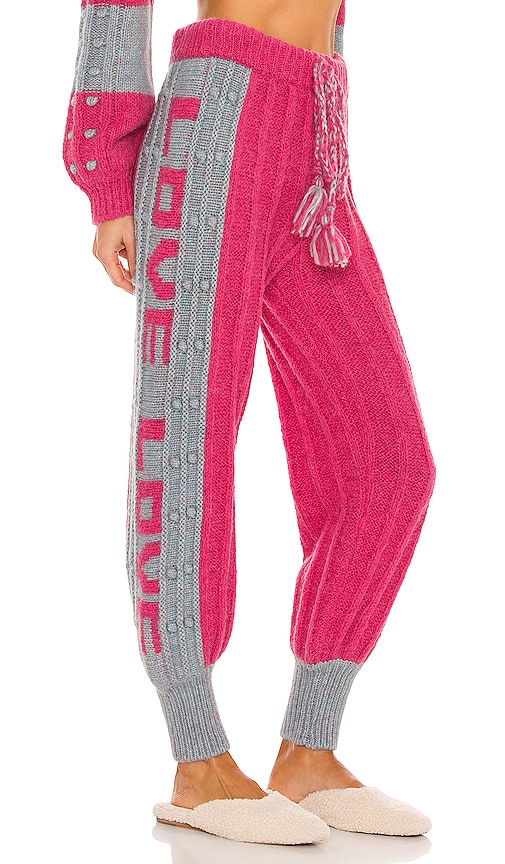 LoveShackFancy Landana Jogger in Passion Fruit Punch | REVOLVE display picture 1