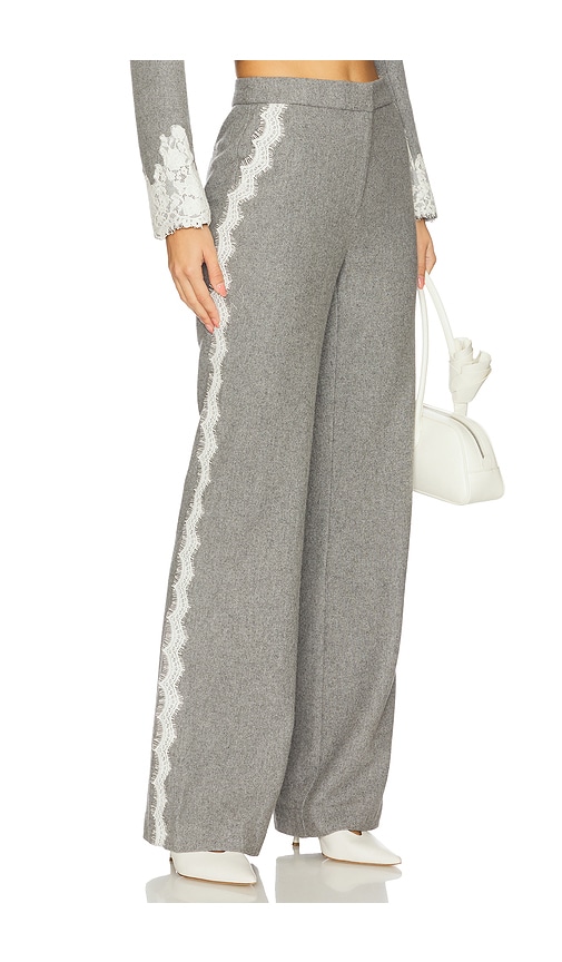Oriaith Pant in Grey. - size 12 (also in 4, 6, 8) - LoveShackFancy - Modalova