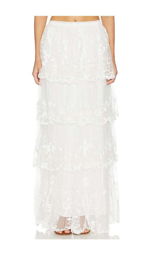 LoveShackFancy Celesa Skirt