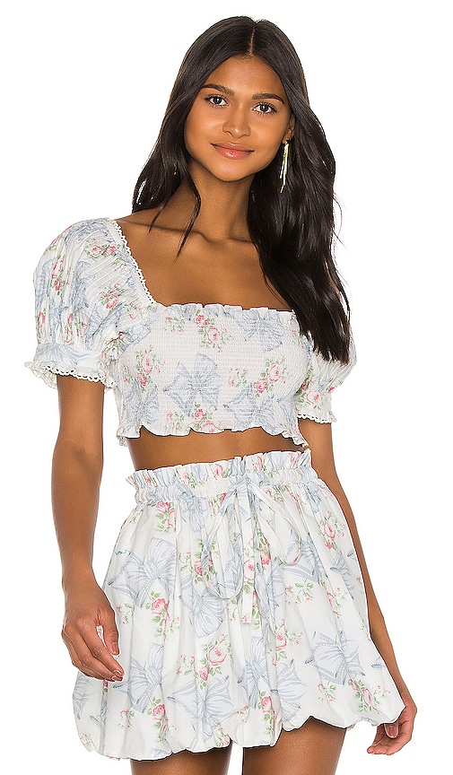 love shack fancy top