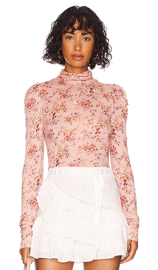 LACE TURTLENECK RESERVATION FOR LOVE