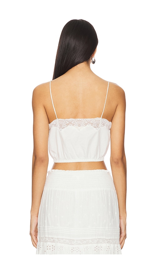  Loveshackfancy Oberteil Aliaya In White. Größe S. Also In M, L. 