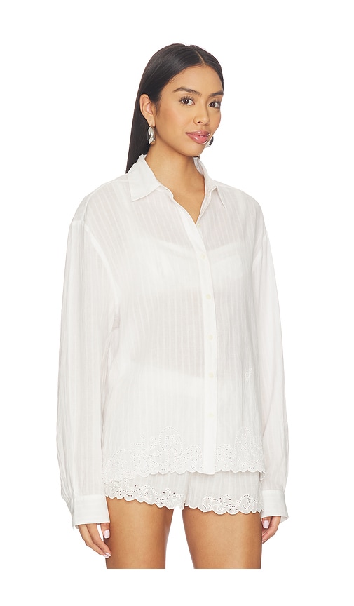  Loveshackfancy Oberteil Montane In White. Größe S. Also In Xs, M, L, Xl. 