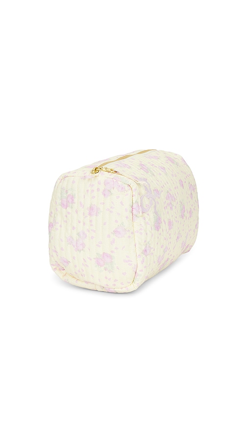  Loveshackfancy Octavia With Bow Bag In Cream,lavender. 