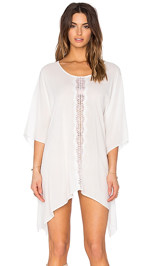 Les Coquines Natalie Caftan in Creme | REVOLVE