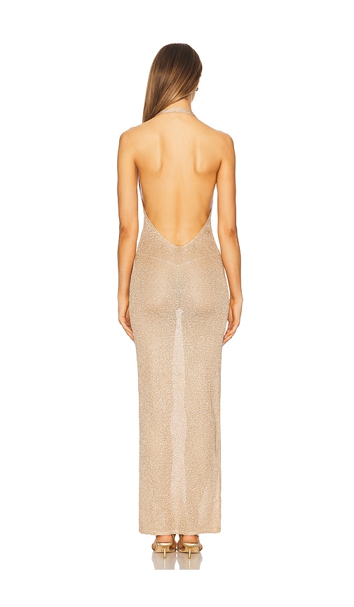  Lovewave Kleid The Ebere In Metallic Gold. Größe Xs. Also In S, M, L. 